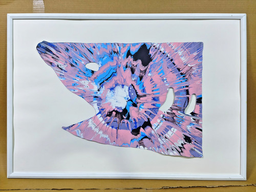 Damien hirst spin painting - damien,
